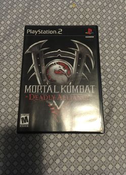 PS2 Mortal Combat Deadly Alliance