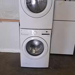 LG Washer And Electric Dryer 