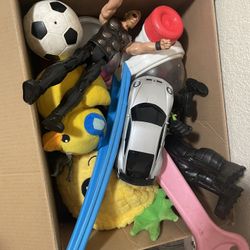 box of toys 