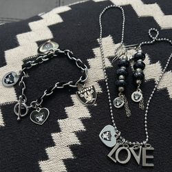 Raiders Jewelry Set