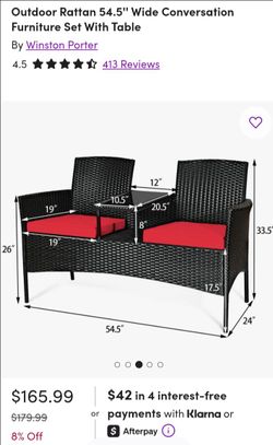 Patio loveseats