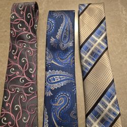 Stacey Adam's And Van Heusen Neckties