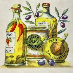 Italian inspired Dinner Plate Set