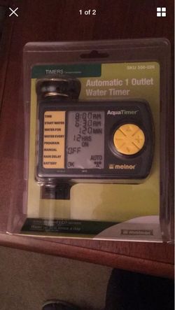Brand new water timer