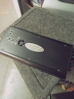 ARC KS5001M Amplifier USA amp Robert Zeff Zapco Mono 500 Watts. Clean FREE DELIVERY DEMO