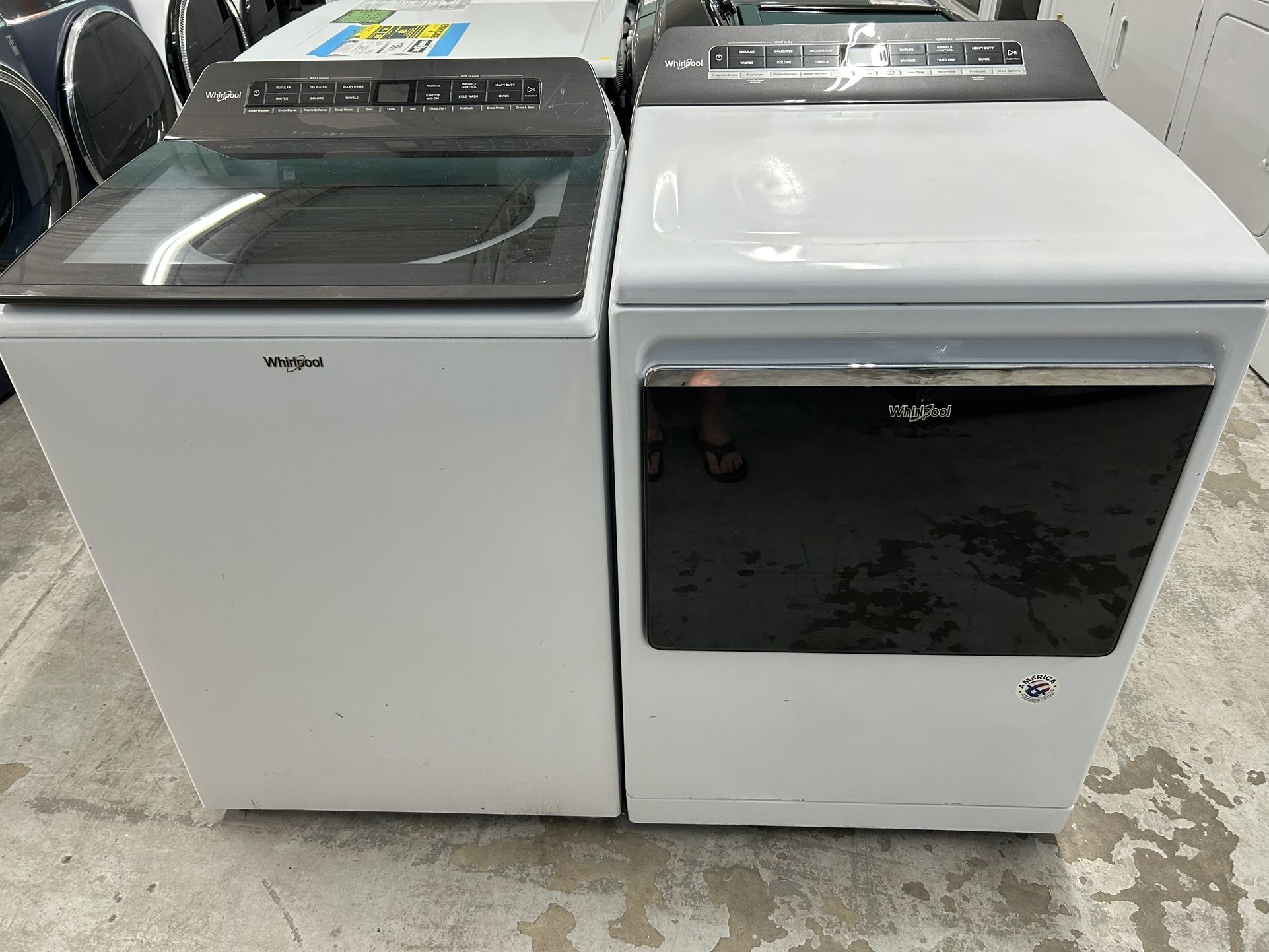 Whirlpool Washer Dryer Set
