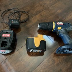 Ryobi 3/8” Battery Powered Drill