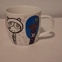 Paperchase Fine Porcelain Kokeshi Doll Mug