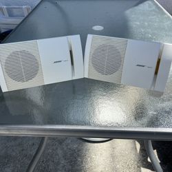 Pair Bose Model 100 Indoor/Outdoor Speakers