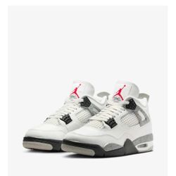 Jordan 4 White Cement 