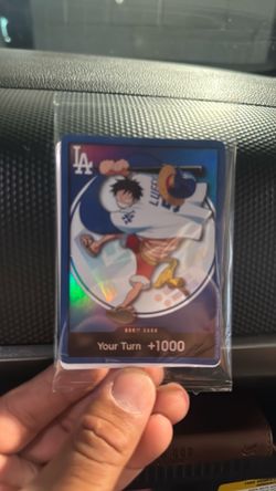 One piece luffy card