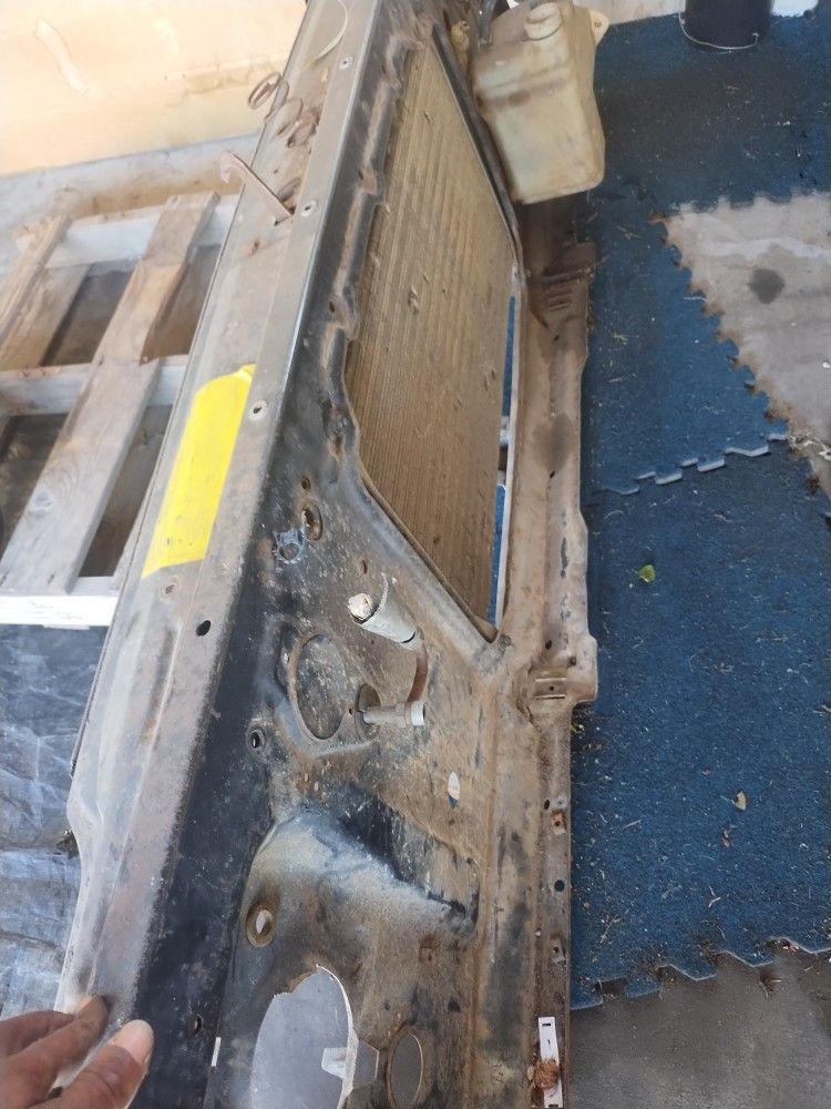 Front Clip That Holds The Radiator For Older Chevy Truck