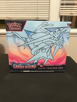 Pokemon Chaos Rising Pokemon Center ETB