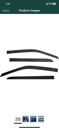 AVS WINDOW VISOR FOR 5th Gen RAM 1500 CREW CAB
