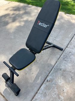 Adjustable weight bench