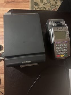CREDIT CARD TELLS  AND PRINTER