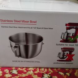 Stainless Steel Mixer Bowl