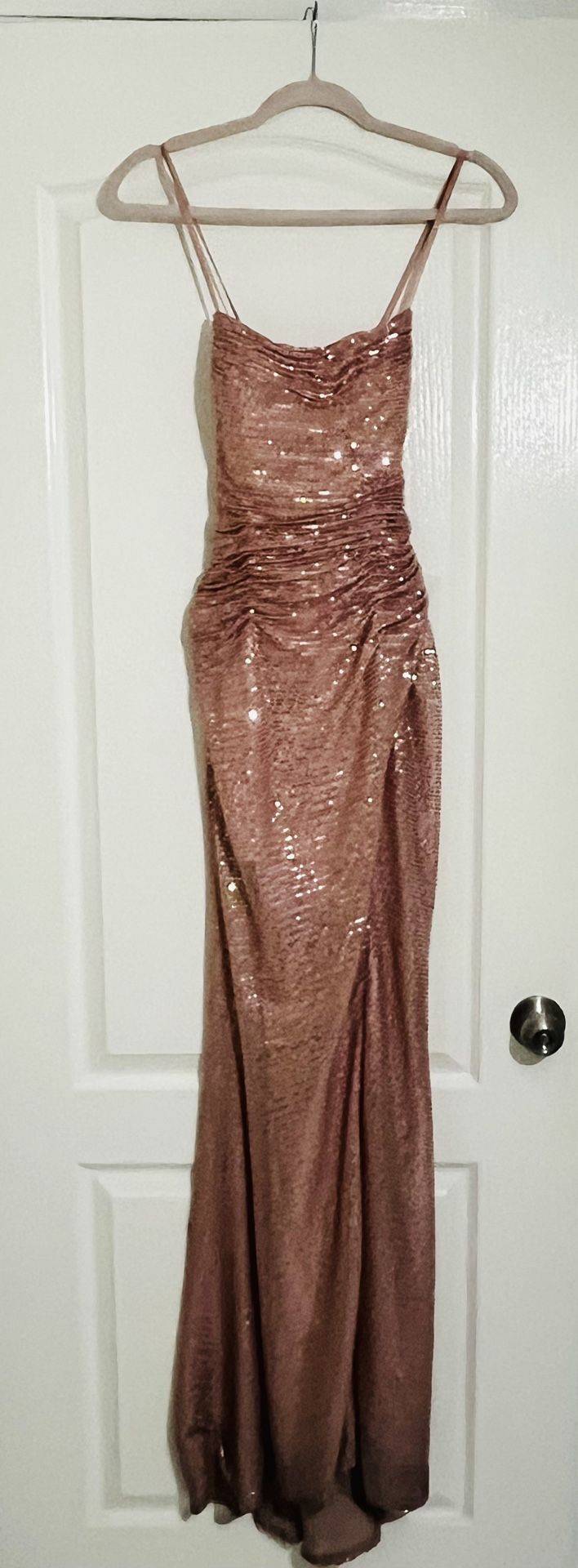 Pink Sequin Dress