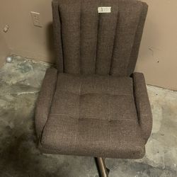 Brown Rolling Chair