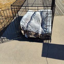 Dog Kennel And Bed
