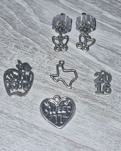 James Avery Charms and earrings