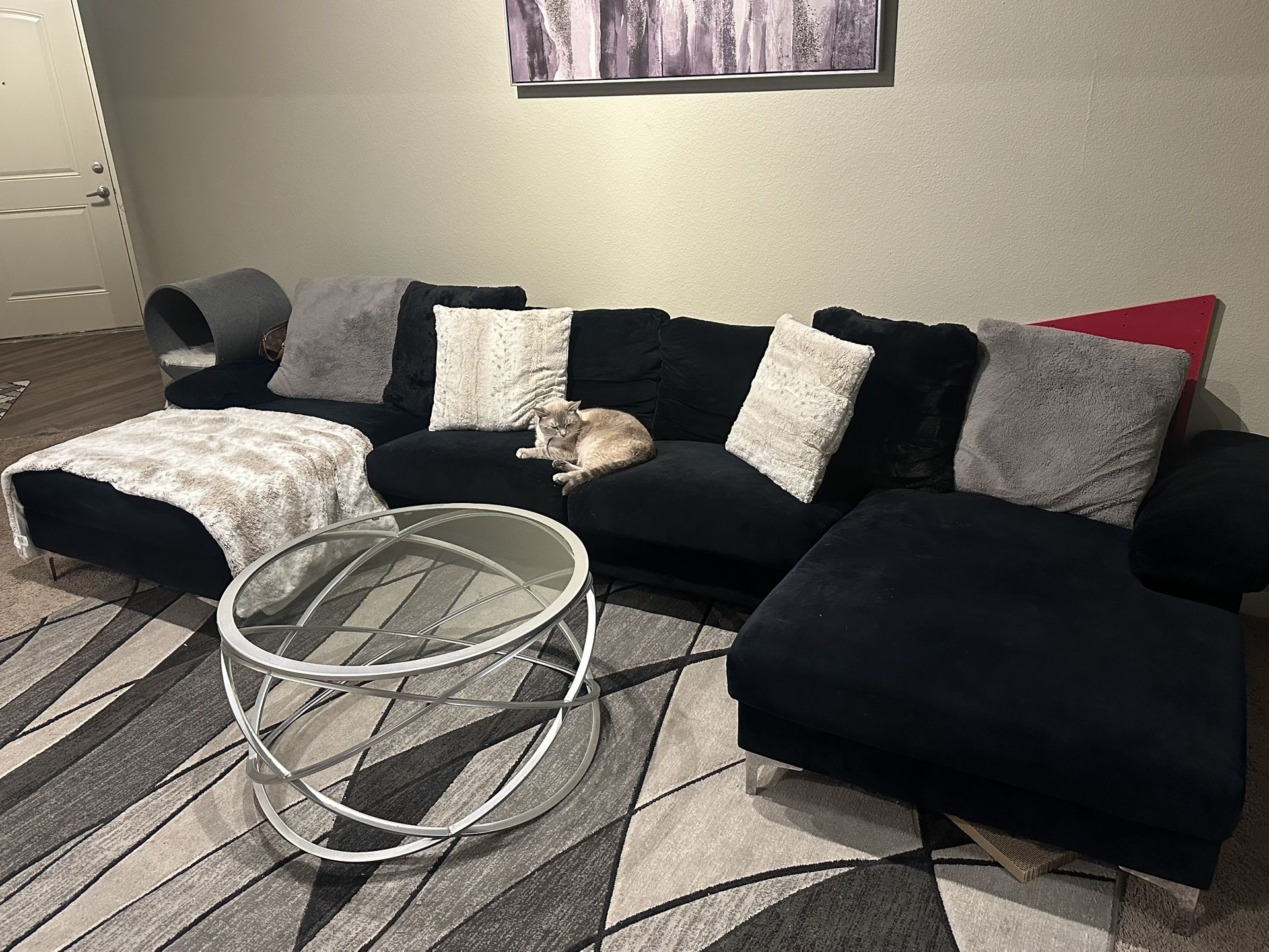 Sectional U Shaped Couch