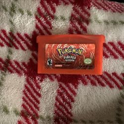 Pokemon Fire Red gba gameboy advance 