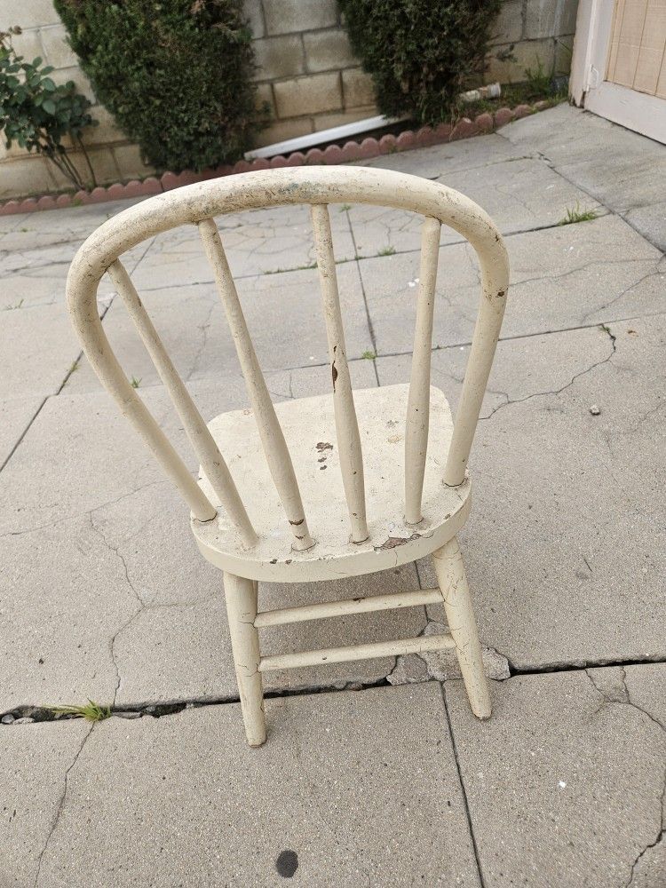 Antique wooden chair Kids