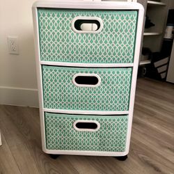 3-Drawer Rolling Storage Organizer – Great Condition – $20 