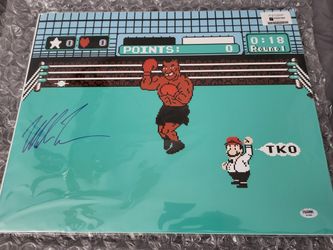 Mike Tyson 16×20 Signed Picture