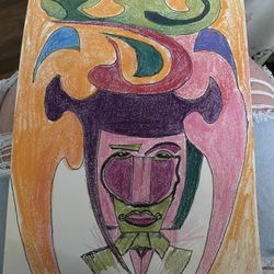 ###### Abstract Art/ Caren-de-ache  Drawing####