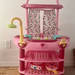 Girl Kitchen Playing Set
