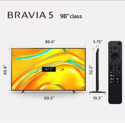 Sony BRAVIA 98” 4K Smart TV – Brand New in Box