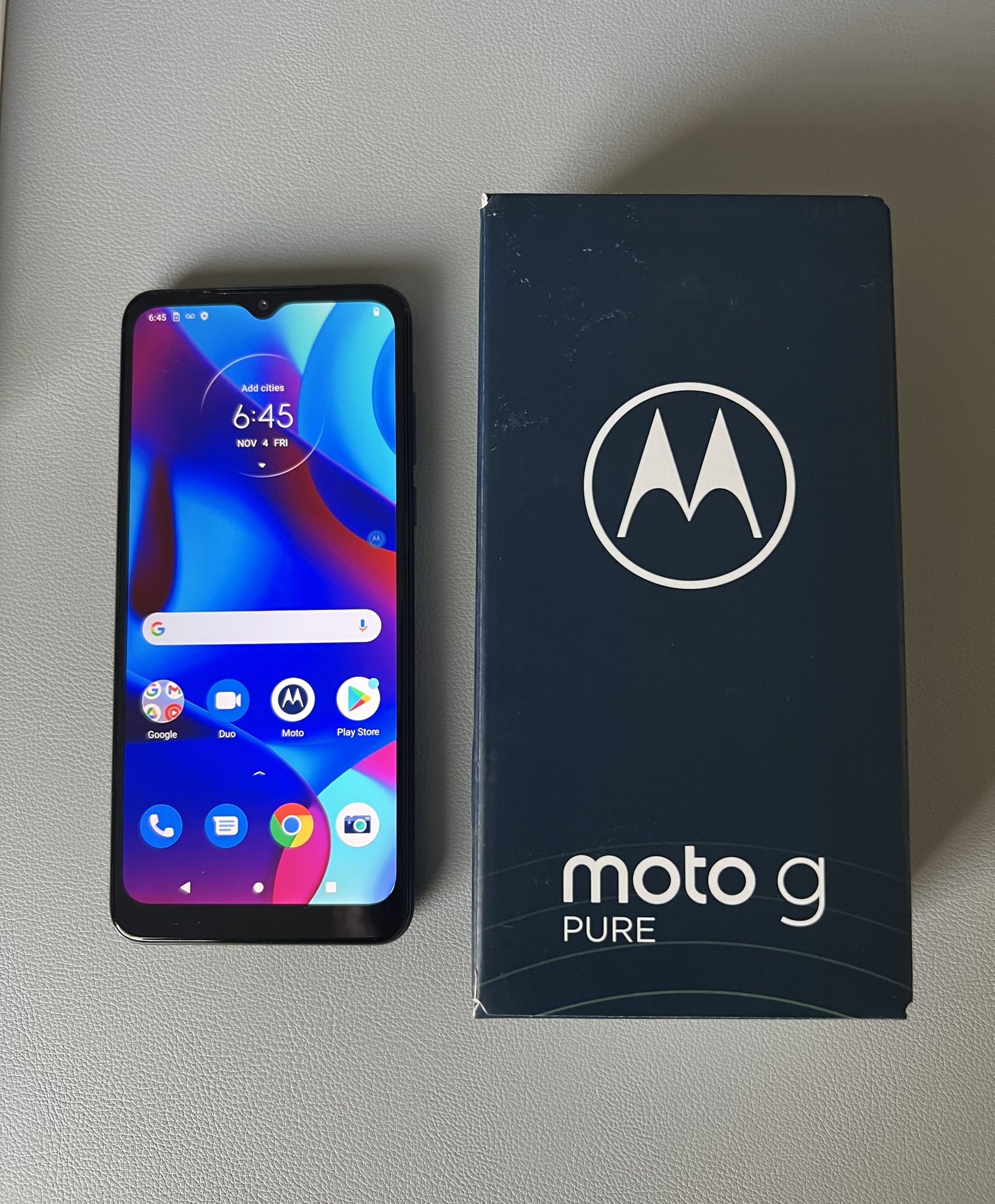 Motorola Moto G Pure (32GB)UNLOCKED /DESBLOQUEADO For All Carriers