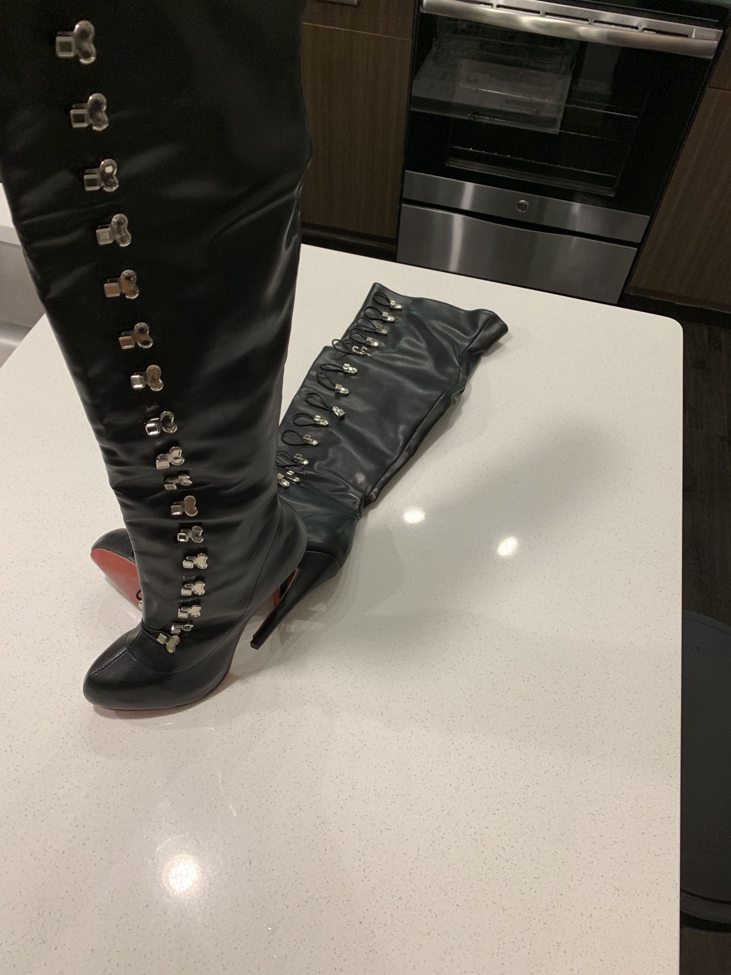 Christian Louboutin Rain boots Sz 7 US Authentic for Sale in Federal Way,  WA - OfferUp