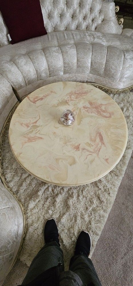 Marble Tables 3pc