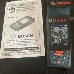 Bosch 400’ Digital Tape/view Finder 