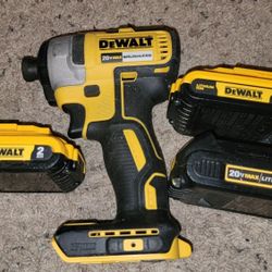 Dewalt Impact And Batterys