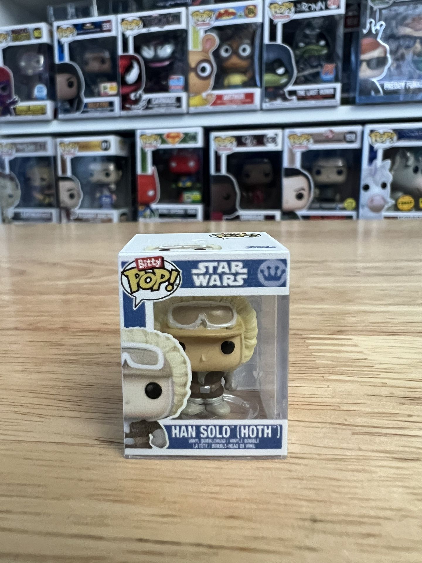 RARE CHASE BITTY Han Solo Hoth Funko Pop #47 Star Wars Empire Strikes Back Movie
