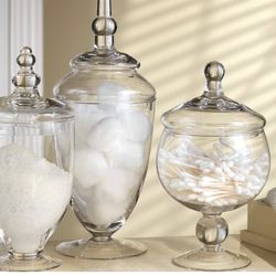 Apothecary Jars (open Box) 