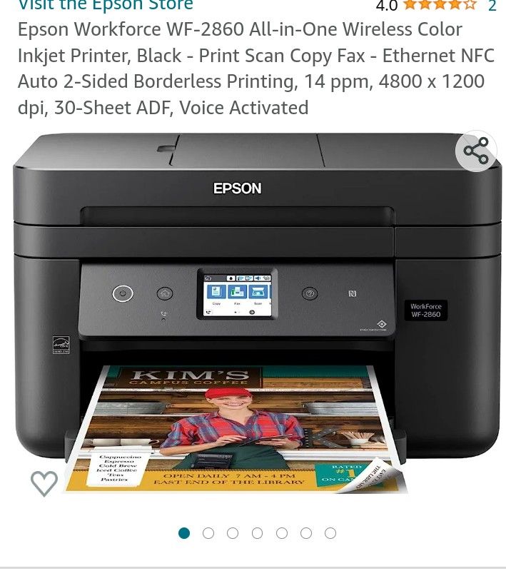 Epson Workforce Wf-2860