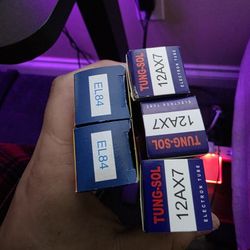Tung Sol 12AX7 & JJ EL84 Guitar Tubes For Amplifier
