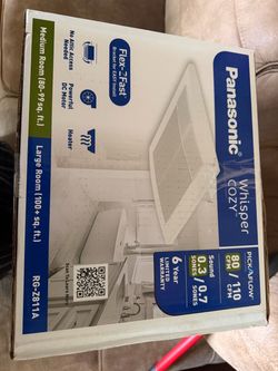 Panasonic WhisperCozy Bathroom Exhaust Fan with Heater RG-Z811A