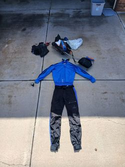 Complete Ski Diving Set Up 