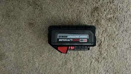 18 . Battery Red Lithium High XC .08