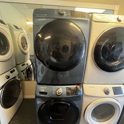 Samsung Blue Front Load Set