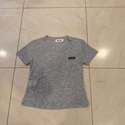 Miumiu ribbed Jersey t shirts  xs size 