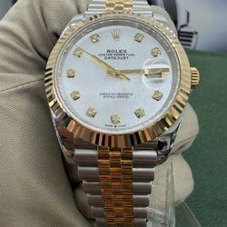 New Rolex Datejust 41 Factory Mother Of Pearl 126333 (FULL SET)