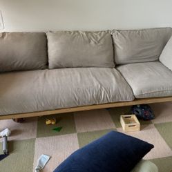 Floyd Detroit Grey Couch 