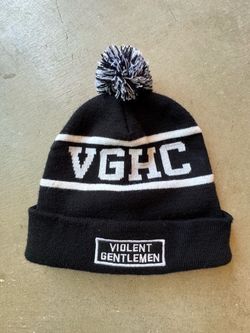 Violent gentleman Hockey Club beanie Pom-pom black